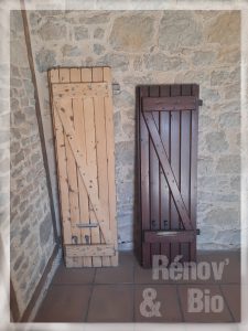 Remise en état des volets