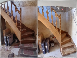 escalier proche Sarlat la canéda